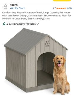 Large dog house - built but never used