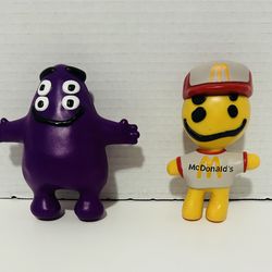 McDonalds Cactus Plant Flea Market Figures 2 Happy Meal Toys 2022 Buddy Grimace