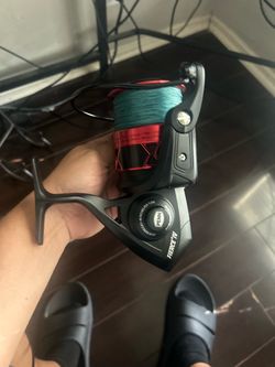 Penn Fierce IV 8000 with 80lb power pro braided line