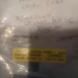 Windshield Wiper Hose