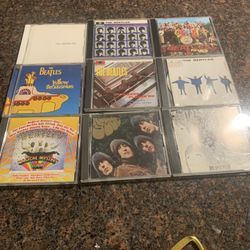 9 Beatles CDS All In Good Shape Selling As A Bundle