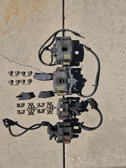 Rare OEM Nissin Brake Calipers Set (Front & Rear) – 2010 Honda Civic Si