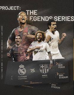 3 Tickets For Barcelona Vs Real Madrid