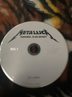 Metallica Hardwired To Self Destruct CD Disc 1 Disc Only