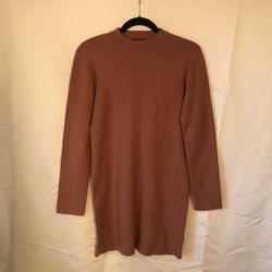 Forever 21 long sleeve knit sweatshirt dress