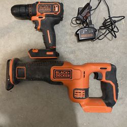 Reciprocating saw and drill