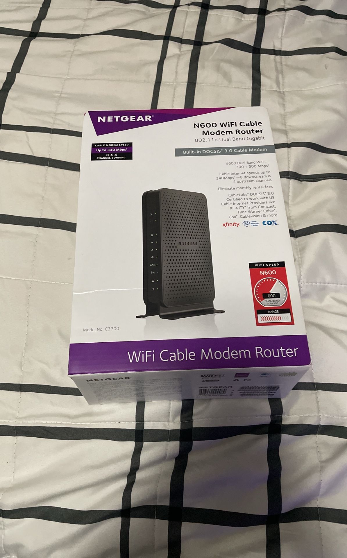 Netgear Cable Modem Router Gateway