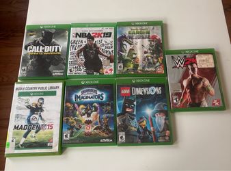 xbox game bundle (7 games)