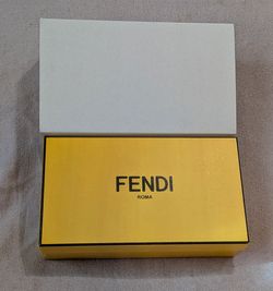 Fendi Roma Sunglasses Product Box - Yellow - Luxury Designer *BOX ONLY*