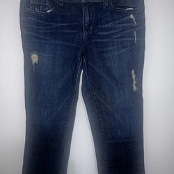 Charlotte Russe Crop Jean-Size 10