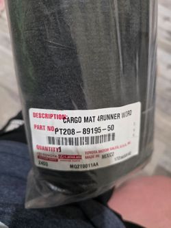 Brand New Toyota 4Runner Cargo Mat with 3rd Row