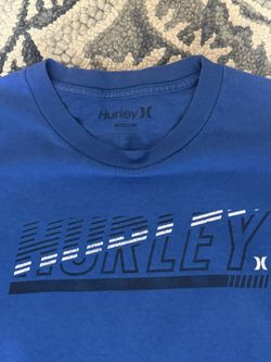 Hurley Men's Royal Blue Short Sleeve Logo T-Shirt