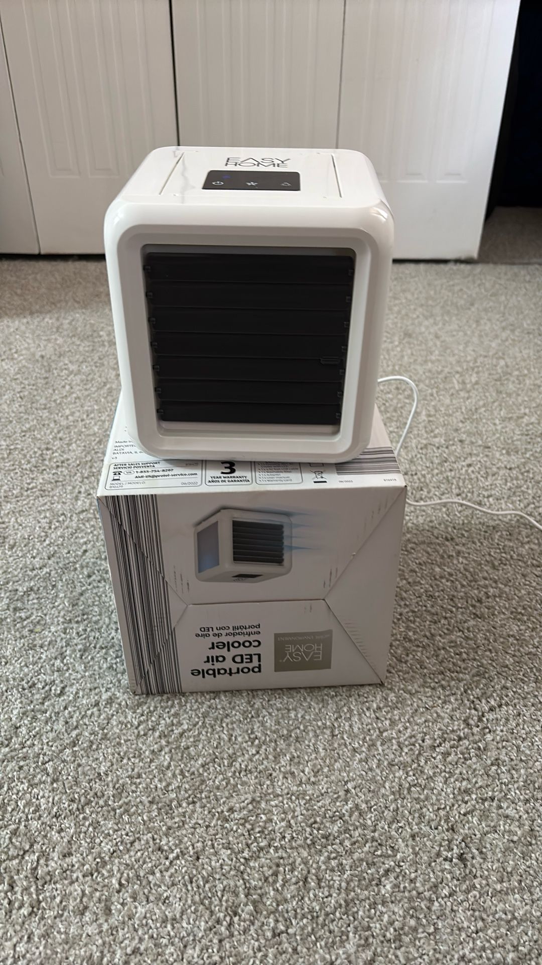 Portable LED Air Cooler Easy Home New