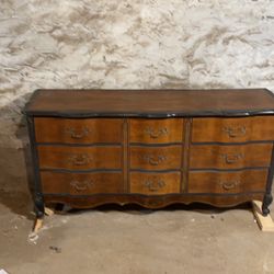 Antique 9 Drawer Dresser