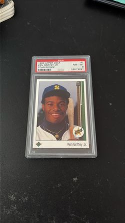 1989 upper deck Ken Griffey jr PSA 8