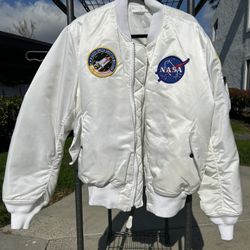 Alpha Industries Ma-1 NASA Bomber Jacket Size X-Large 
