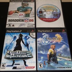 PlayStation 2 Video Games PS2 Great Titles
