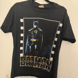 vintage batman 1989 movie promo shirt 