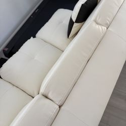 White Sectional
