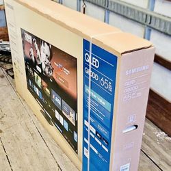 Samsung - 65” Class Q80D Series QLED 4K Smart Tizen TV   Brand New In Box   Can Deliver 