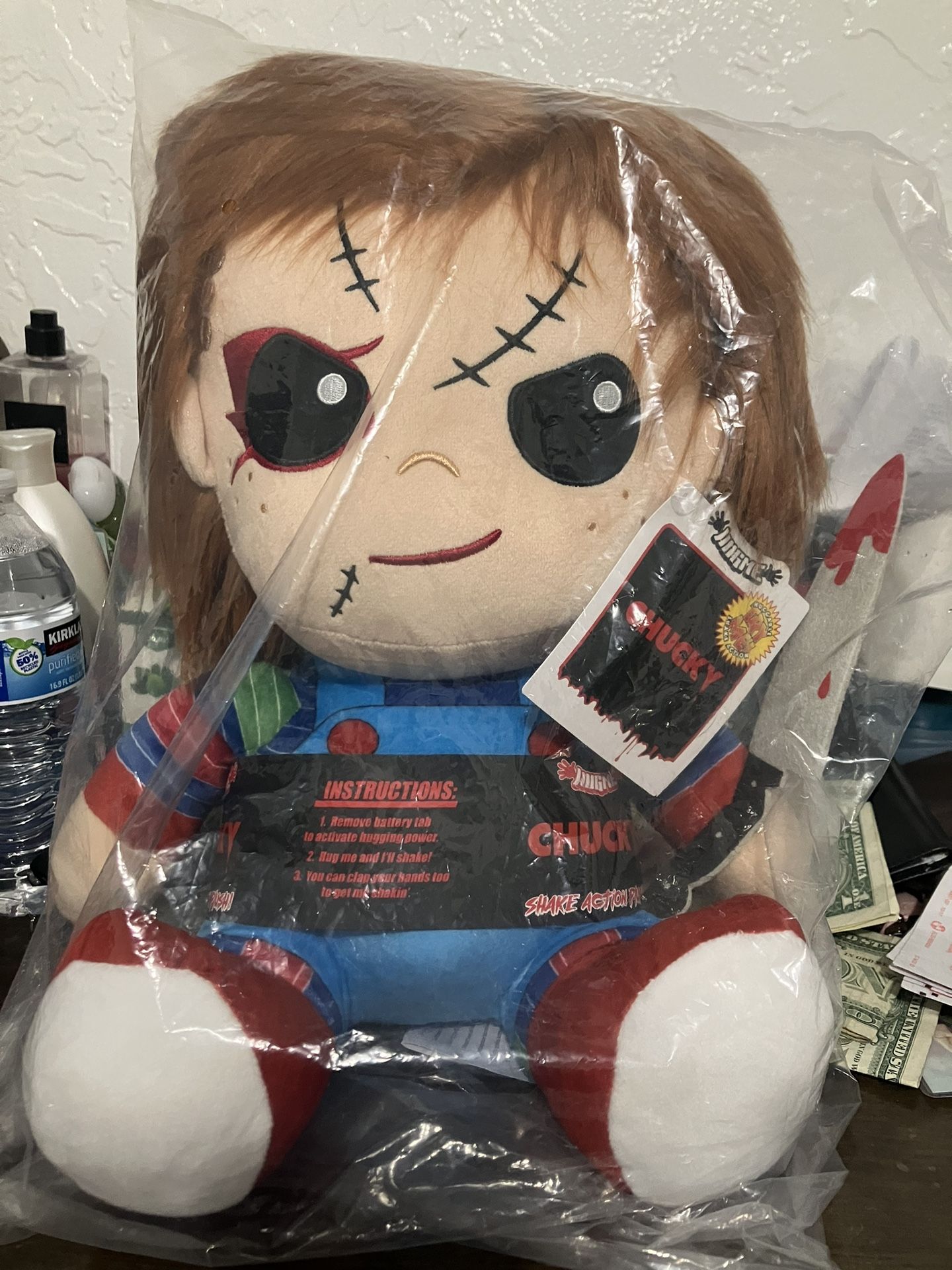 KidRobot Chucky Hugme 16” Shake Action Plush