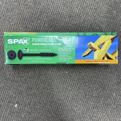  SPAX - 5/16 in. x 12 in. Exterior Washer Head Structural Wood Lag Screws Powerlags Torx T-Star (50 Each) Bit Included SPAX - 5/16 in. x 12 in. Exteri