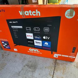 On Roku TV 65” 4k UHD Smart TV