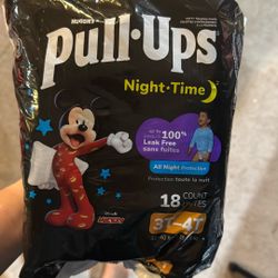 night time pull ups
