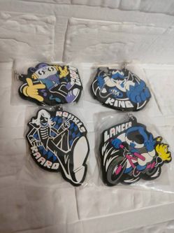 DELTARUNE Capsule Rubber Mascot Complete of 4 types Bandai JAPAN