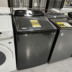 XL Washer Black Smart Top load 1 Year Warranty 