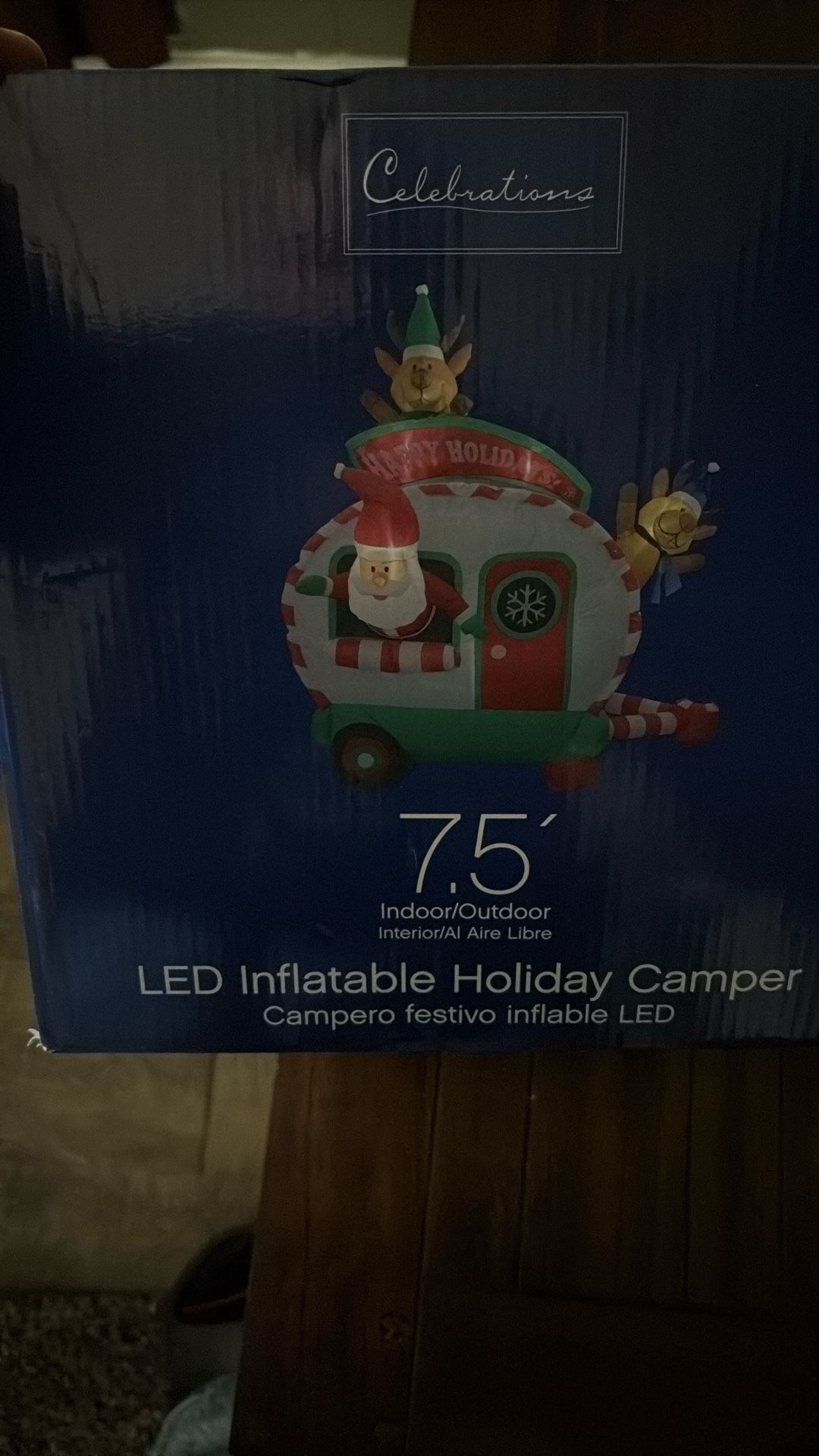 7.5ft led inflatable holiday decoration
