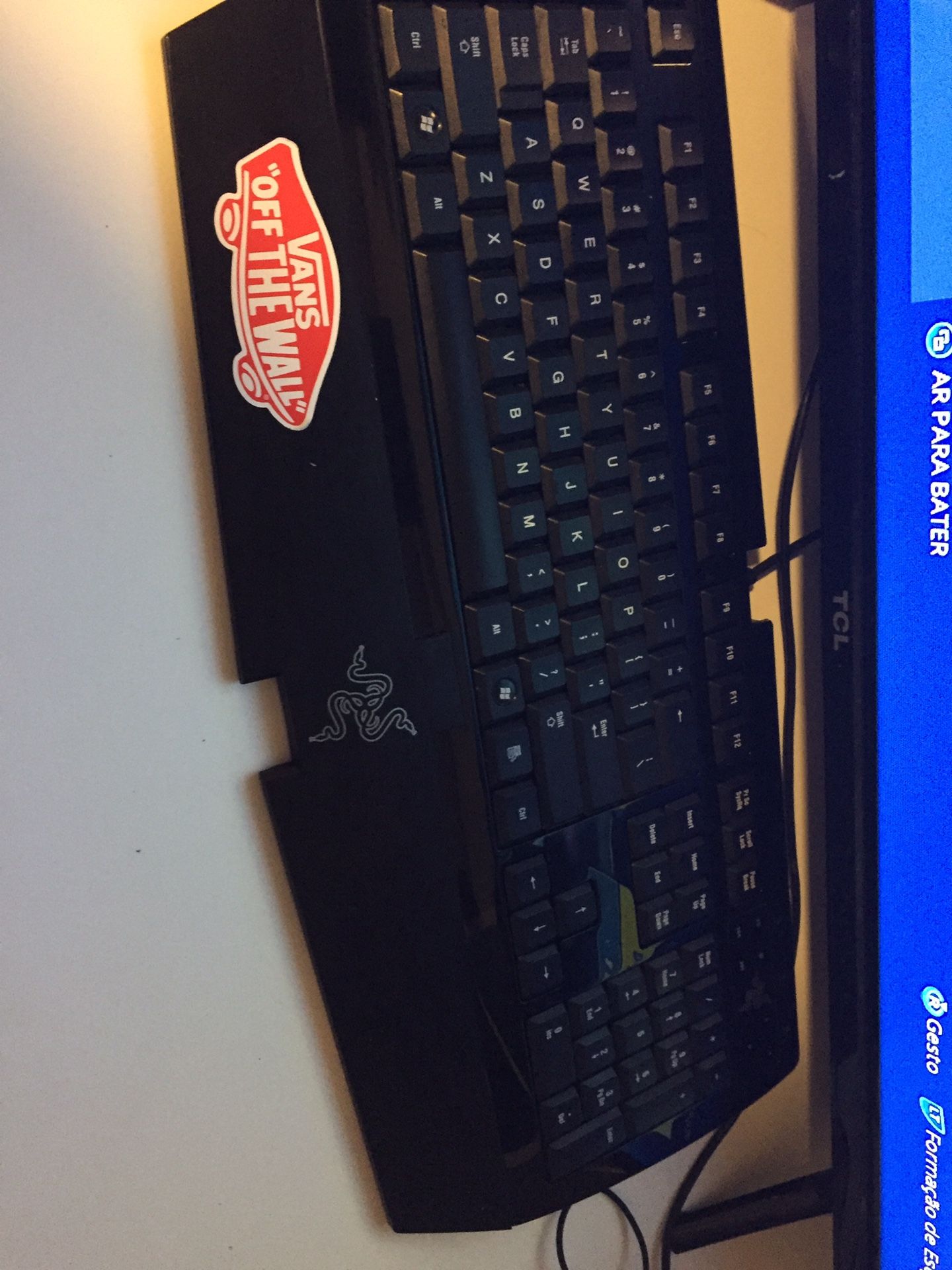 Razer keyboard mechanic USED!!