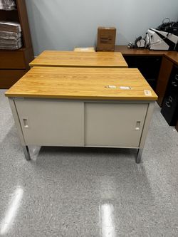 Two desks