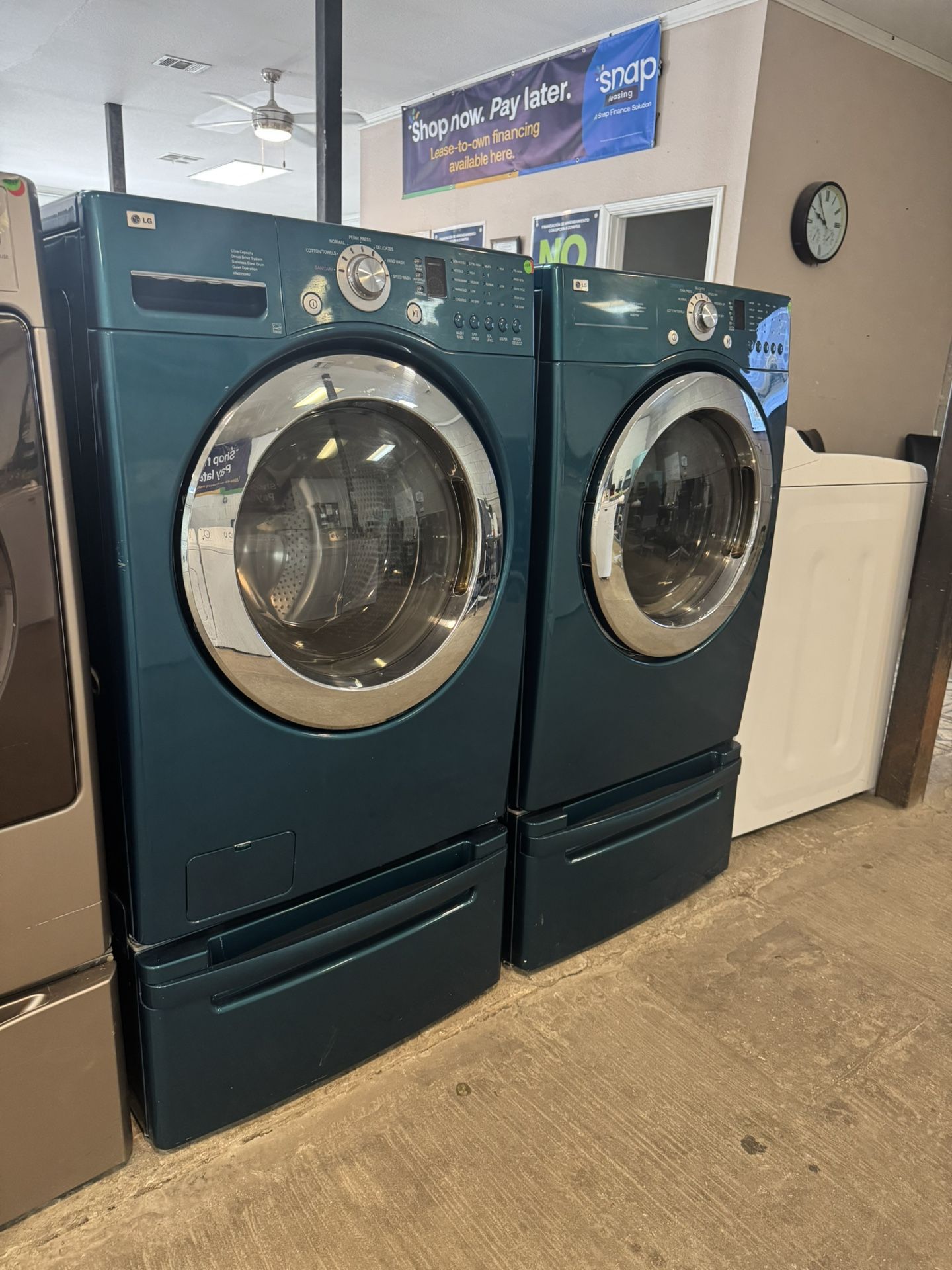 Lg Front Load Washer And Dryer Set