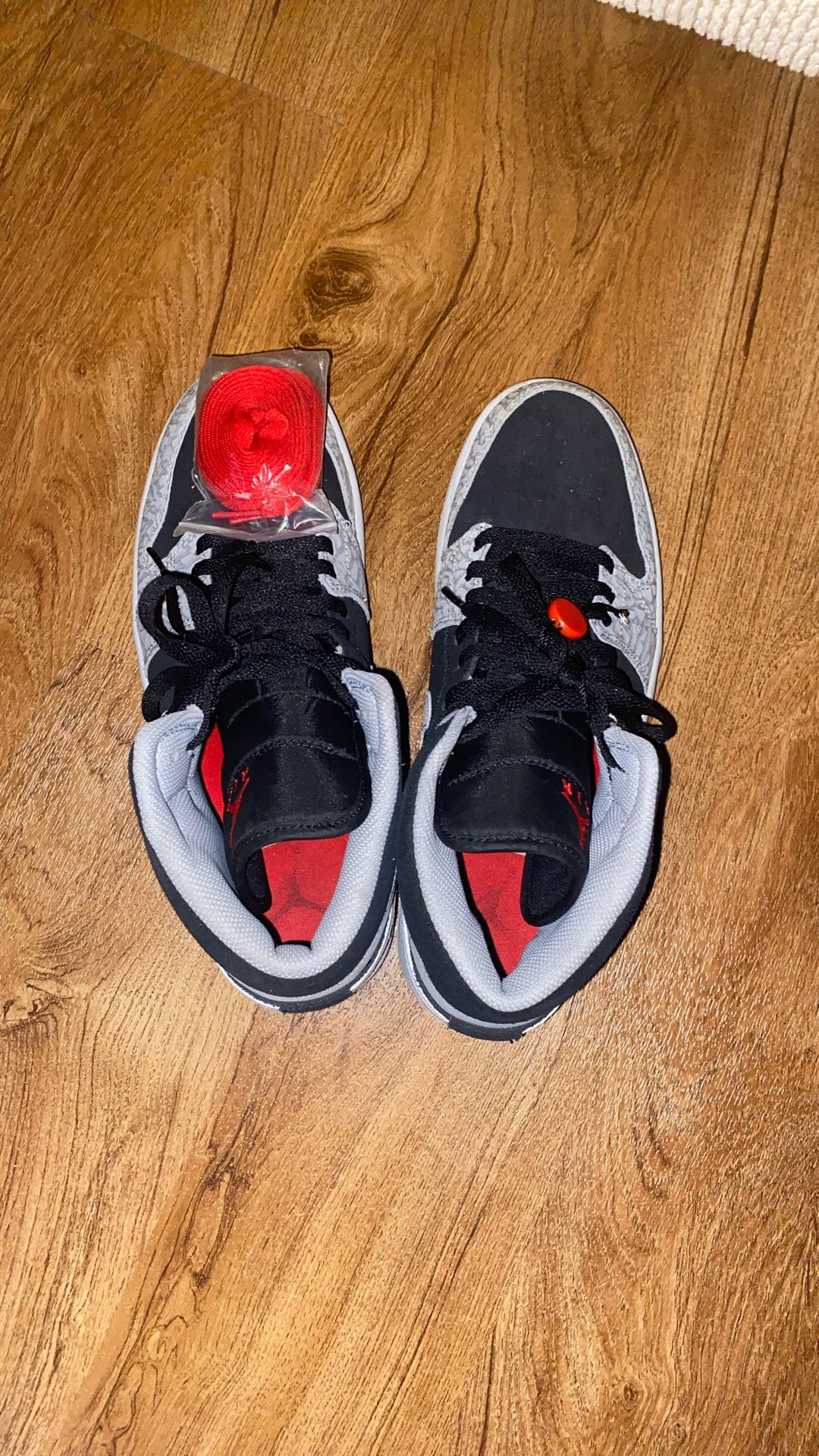 Air Jordan 1 Mid Se Gs 'elephant Toe