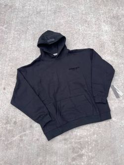 Black Essentials Hoodie