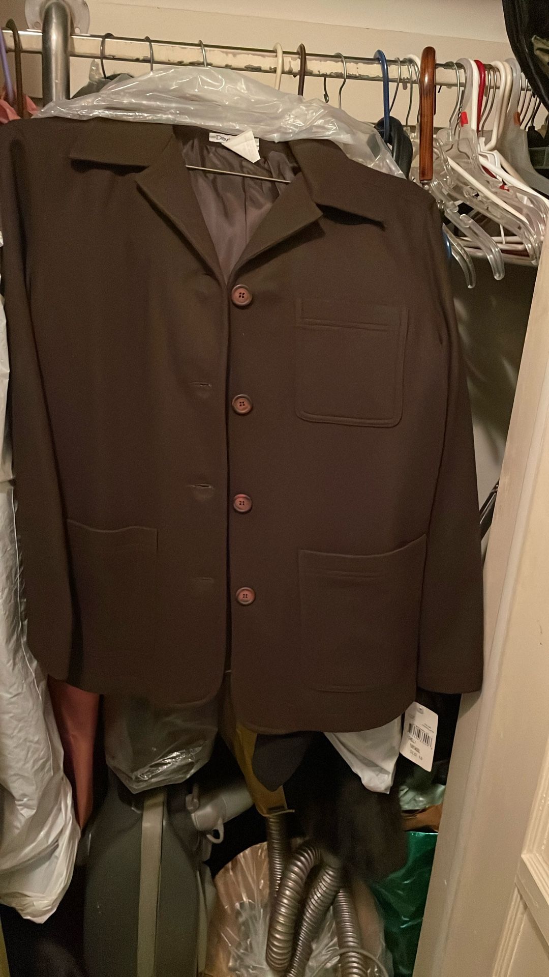 Short Dress Over Coat 