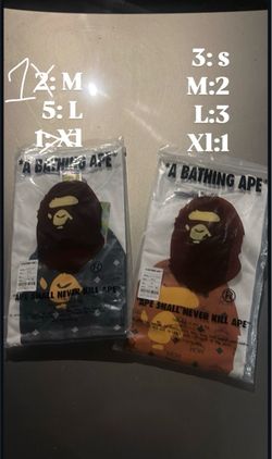 Mcm bape tees