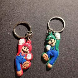 Mario And Luigi Key Chains