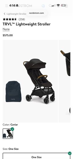 Nuna travel stroller