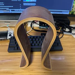 Omega wooden headphone Stand