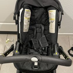 Doona Infant Car Seat & Stroller Combo – Black, All-in-One Travel System