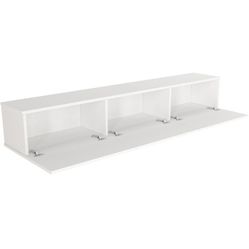 White Floating Tv Stand 