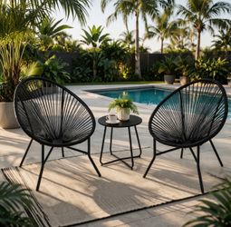 Brand New In Box 3 Psc Patio Set