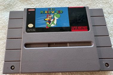Super Nintendo super Mario world