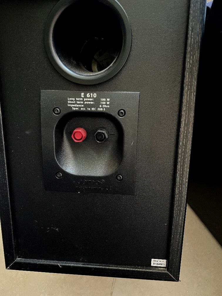 Jamo Dual Subwoofers Jamo E7CEN 140 Watts, Dual Center - Main Image