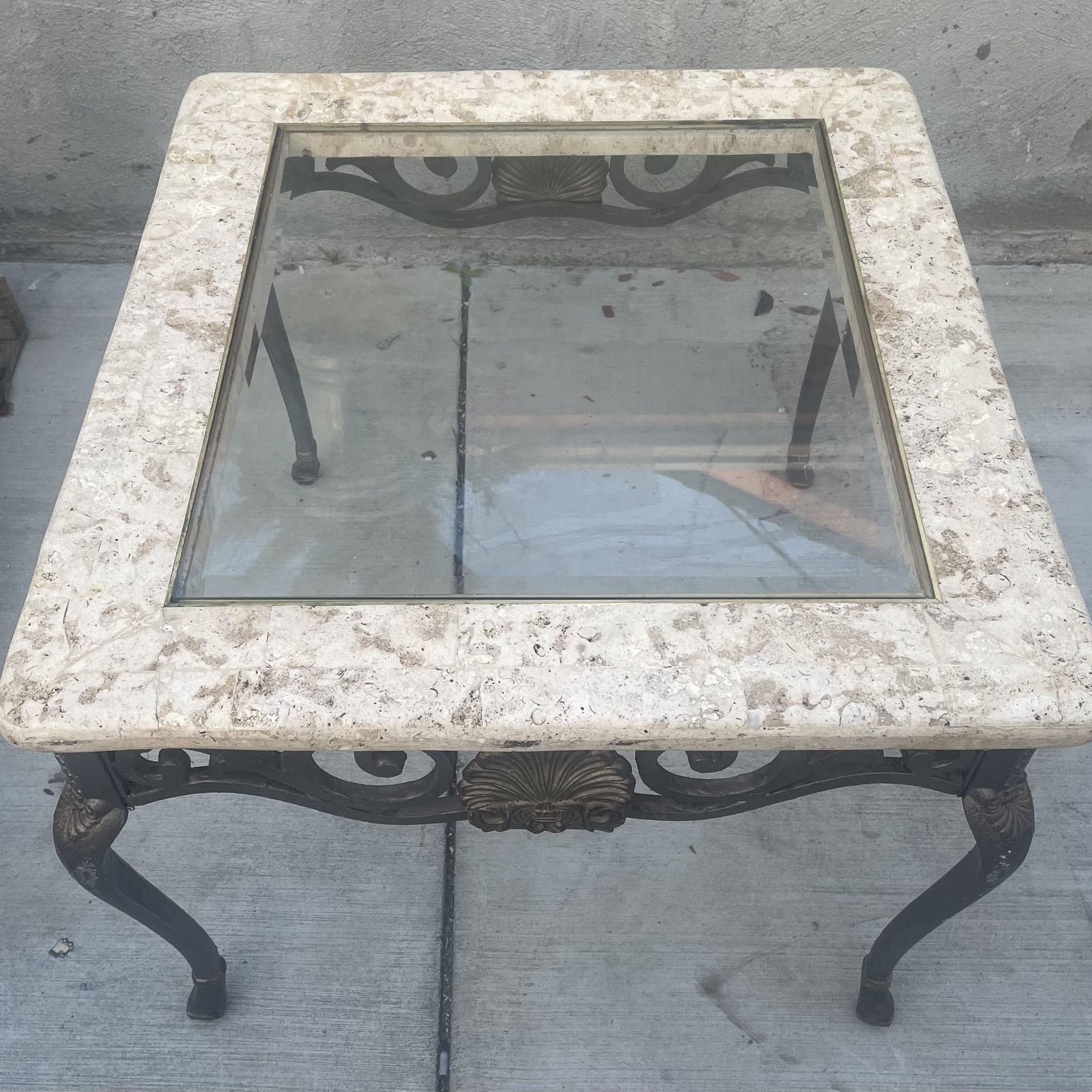 2 Marble Coffee Table/side Tables