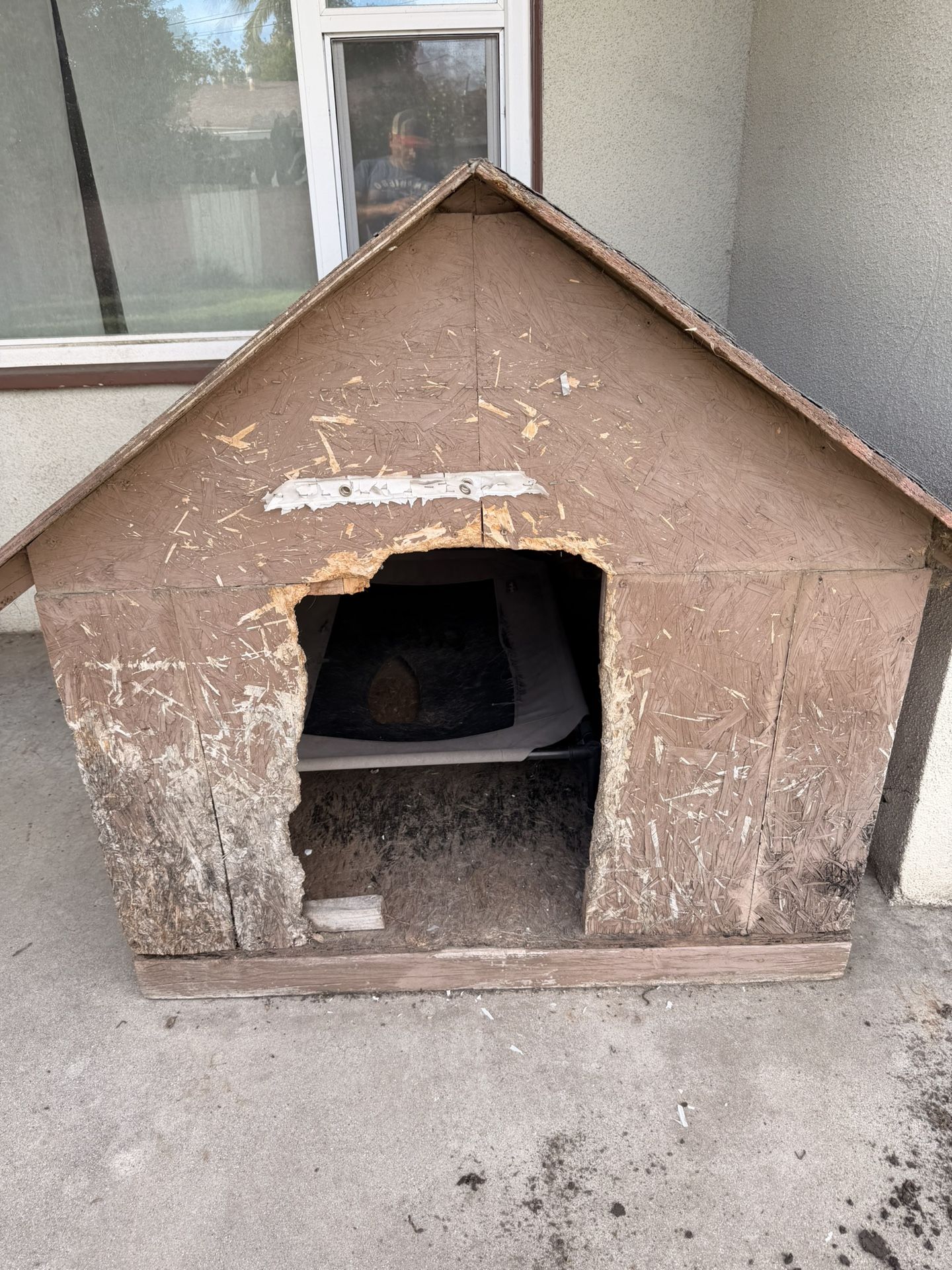 Wooden Wood Dog House