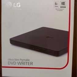 LG Ultra Slim Portable DVD Writer External Drive 