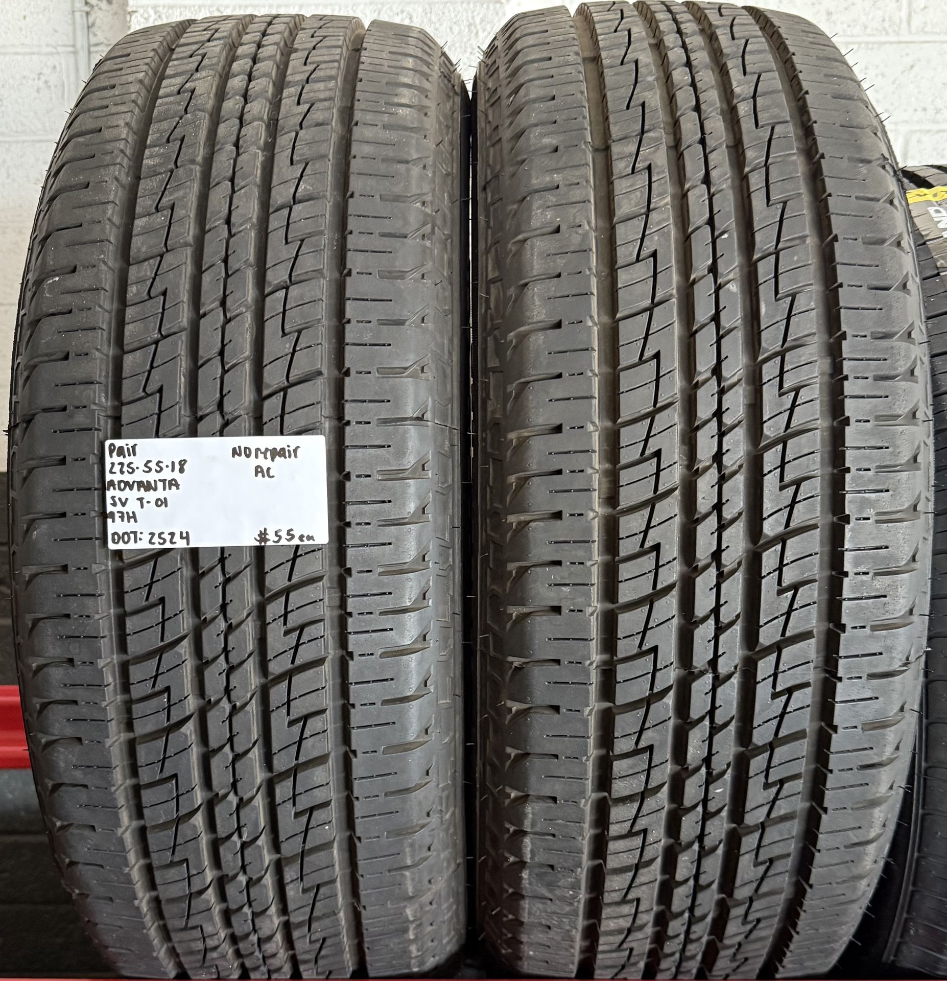 225 55 18 Advanta